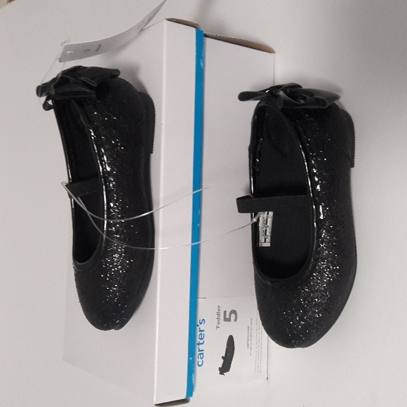 NWT 🎉2/15🎉 "Carter's" Cordelia Ballet Flats Toddler Size 8 - Picture 1 of 4